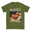 Don T Shoot Im Friendly Unisex T Shirt Arc Raiders Vintage Tee Shirt Short Sleeve Crewneck TShirt Pure Cotton Printed Clothing