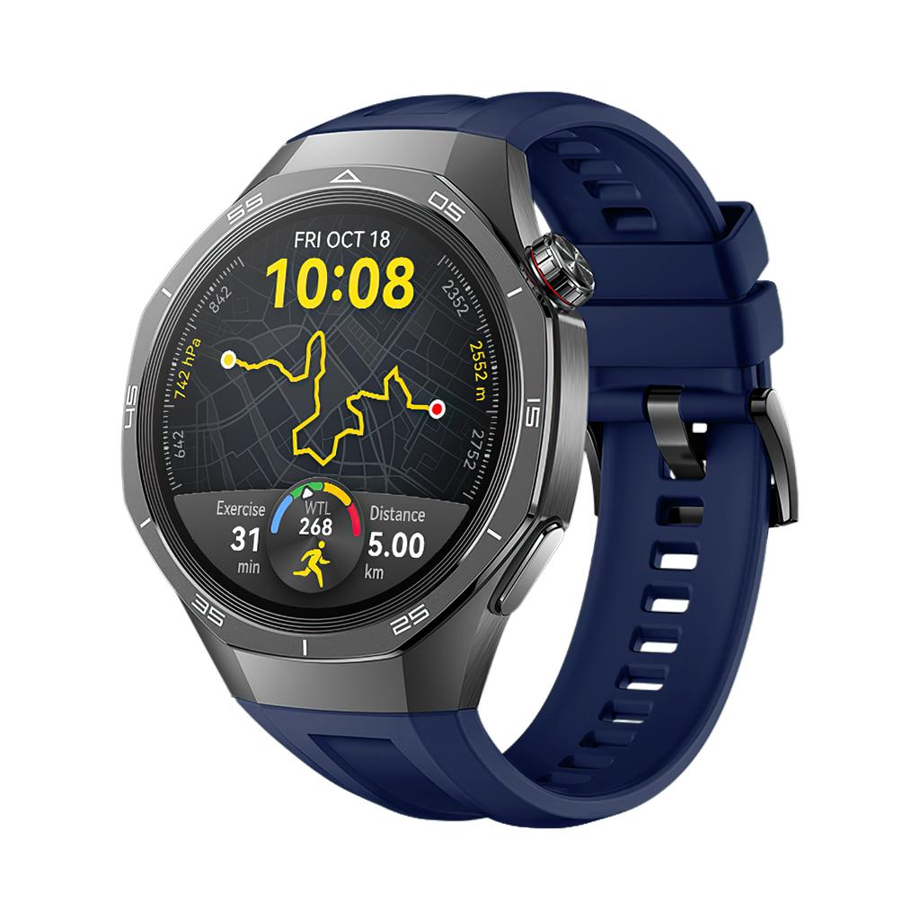 22 мм ремешок для смарт-часов Huawei Watch GT 5 Pro 46 мм официальный силиконовый браслет для Huawei Watch GT 5 Pro мягкий спортивный ремешок