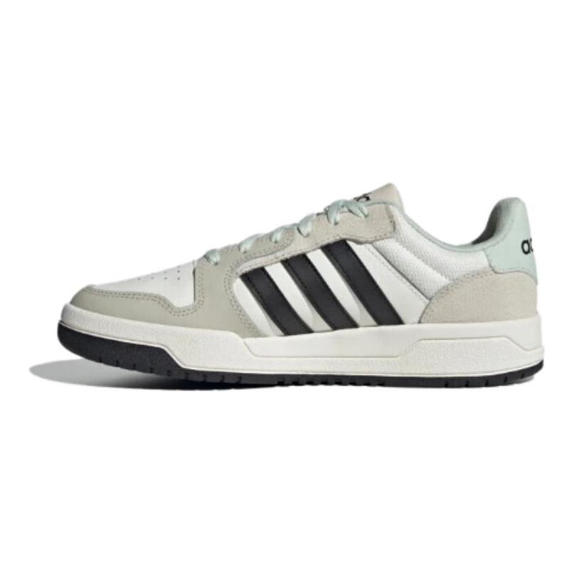 adidas Neo Entrap Нескользящие Нескользящие Низкие Кеды для Скейтборда Унисекс Белый Бирюзовый JI2546(Команда1077-)