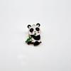 Enamel Giant Panda Zinc Zinc Alloy Brooch Oil Dripping  Cute   Kids