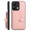 Чехол для Xiaomi Redmi Note 13 Pro 4G с блокировкой RFID, держателем для карт, подставкой, задняя крышка из ТПУ + ПУ кожи для телефона