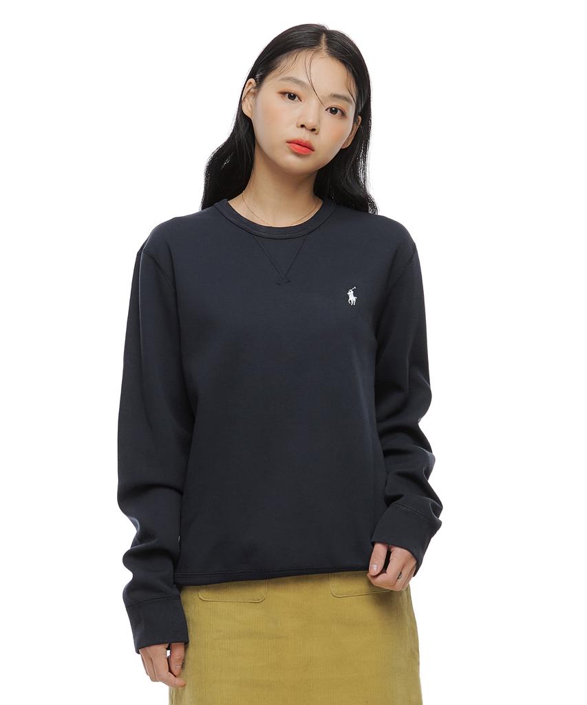 POLO RALPH LAUREN Double Knit Sweatshirt - Navy