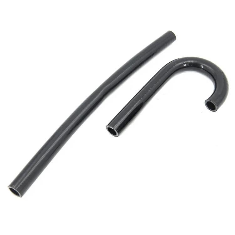 Black Aluminum Alloy Reservior Oil Catch Can Tank with radiator hose for BMW N54 335i 135i E90 E92 E82 2006-2010