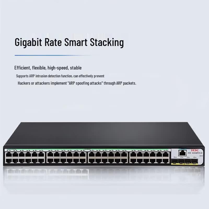 H3C S1850V2-52X-PWR 48-Port Gigabit PoE Switch