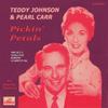 7-дюймовая пластинка TEDDY JOHNSON & PEARL CARR - Pickin' Petals / When The Tide Turn 45POP697 His Master's Vo 1960 Великобритания Поп Б/У