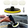 3/4/5 Inch Polishing Kit Polishing Pad Car Waxing Sponge Disk for 5 Inch Polishing Beret Care With Painting Polishing Plate