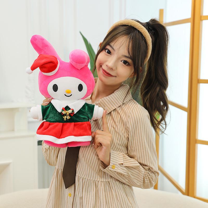 Рождественская кукла-плюшевое платье