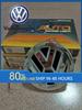 Для VOLKSWAGEN VW 1 шт. 4D 5D Светящийся значок автомобиля для 11 см задней части подсвечиваемый логотип Volkswagen - светодиодный свет (Синий, Красный, Белый) Холодный свет