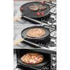 Double Sided Granite Cast Flatbread Pancake Grill Pan Handle Removable Oven Grill Pastry Tray