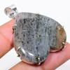 Лодолит Кварц Ручная работа Ювелирное изделие Подвеска из стерлингового серебра 925 пробы 1,81" u5A68
