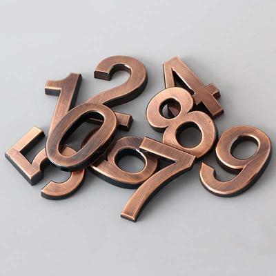Знак на дом, отель, 5 см, популярный, 1 шт., высокое качество, 0-9, современный адрес двери, номерной знак, цифровая наклейка