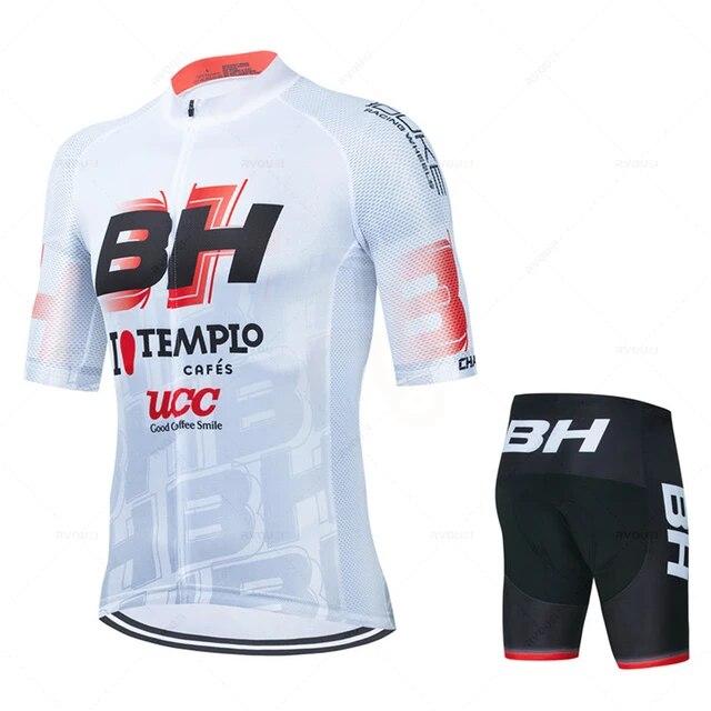 Новый комплект велосипедного трикотажа BH Team для мужчин, летняя горная форма с короткими рукавами, Ropa Ciclismo Maillot Hombre, костюм для велосипедной одежды