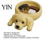 Decorative Storage Box 3D Printed Labrador Dog Tray, Cute Puppy Key Holder Decor, Compact for Small Spaces Shaped Catchall Bowl Entryway Bedroom