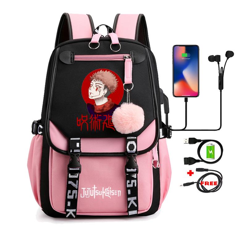 Аниме Студенческий рюкзак Kawaii, легкие сумки, рюкзак для мальчиков и девочек, школьный рюкзак для школы