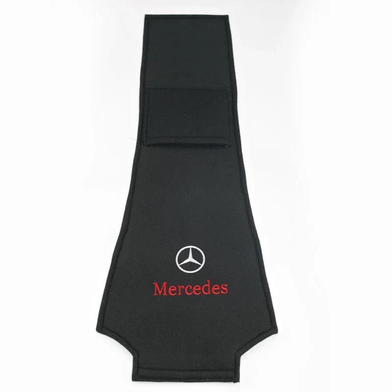 FEN1 1PCS Hot car headrest cover fit for Mercedes Benz New B/C/E Class A Class C200L GLC GLK New CLA GLA Accessories Car Styling