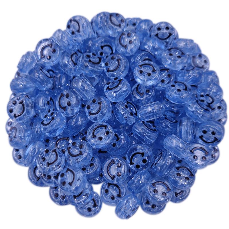 20 шт. 10 мм, горячее тиснение, прозрачные свободные бусины с улыбкой, бусины со смайликом, бусины с выражением, сделай сам, поделки, изготовление ювелирных изделий