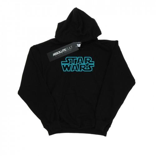 Star Wars Womens/Ladies Neon Sign Logo Hoodie
