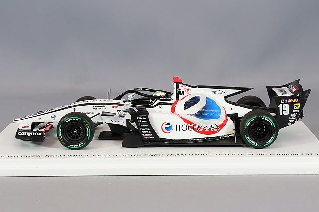 Spark Масштабная модель ITOCHU ENEX Team Impul SF23 TRD 01F 2023 Super Formula Юхи Секигучи 1/43 #19