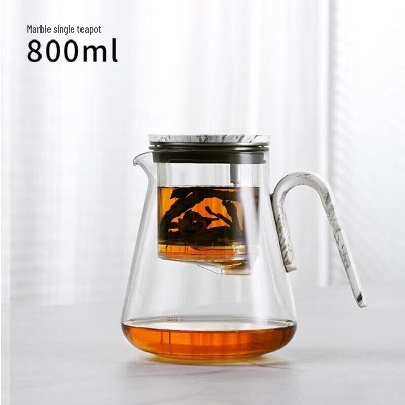 Shangming Glass Easy-Brew Teapot
