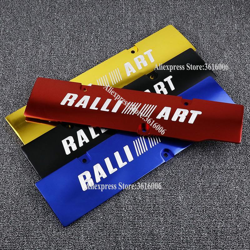 1pcs Ralli art Aluminum Engine Spark Plug Cover For Mitsubishi Lancer-ex