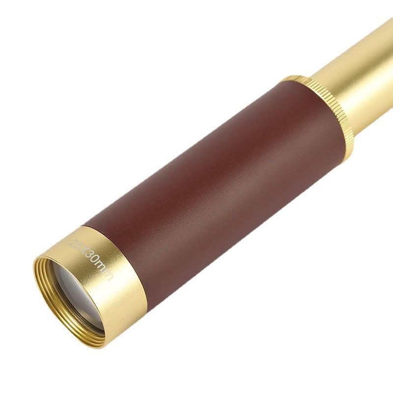 25x30 Aluminum Alloy Bird Watching Telescope with Adjustable Focus - High Definition Monocular Scope