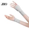 Men Golf Gloves 1 Pair Summer Sun Protection Breathable Women Outdoor Sports Cooling UV Fingerless Ice Silk Hand Sunshade Cover Sunscreen