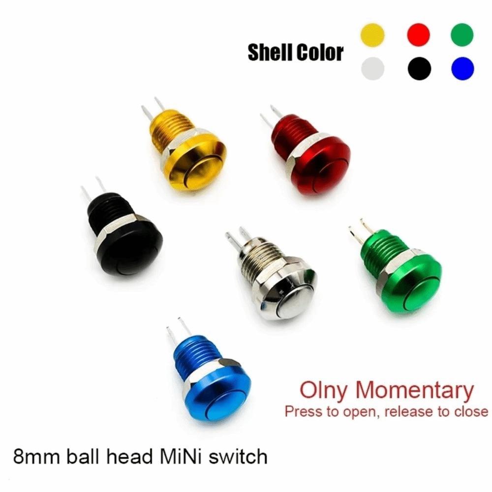 1Pc Self-Reset Push Button Switch Car Motorcycle Balance Car Engine Start Modification