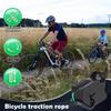 Upgraded Bicycle Tow Rope for Children with Stronger Hook - Easy Install, Kids Tow Behind Bike System, Retractable Tow Strap