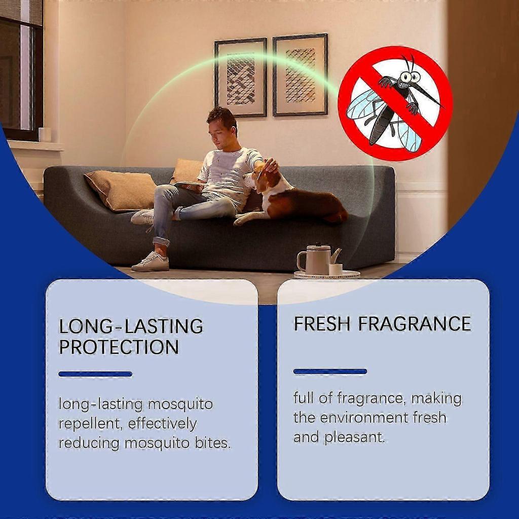 Portable Natural Mosquito Repellent Spray Long-Lasting, Eco-Friendly Plant-Based Formula with Refreshing Rosemary Scent for Outdoor Protection Agains