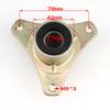 15mm/17mm 3 Stud Front Wheel Knuckle Spindle 5"/6" Wheel Hub For DIY 110cc 168 200F Go Kart Buggy ATV UTV Quad Bike Parts