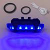 USB Bicycle Light Rechargeable Charging Warning Lamp Road Bike Taillights Mountain Bike Night Riding Safety Equipment Taillights