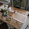 Natural Materials Table Cover Vintage Tablecloth Table Flag Jute Table Runner Table Decor
