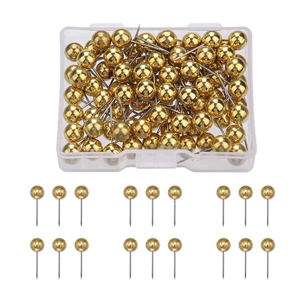 Map Tacks Push Pins Practical Map Push Pins Round Head Tacks Poster Pins Map Pins School Office Supplies for Craft Lover