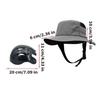 Helmet Hat Breathable Adjustable Wide Brim Head Protection Detachable Cycling Fishing Hat For Adults Bicycle Surfing