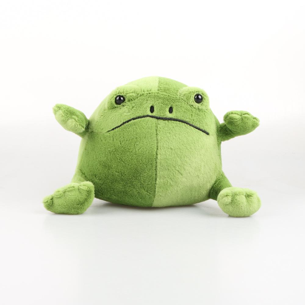Ricky Rain Frog Cartoon Frog Doll Multi Color Pillow Soft Plush Toy Solitary