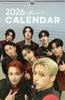 ATEEZ Merchandise Large Wall Calendar 2026 Calendar Sticker Set (Reiwa 8) + K-POP