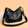 Women's Bag Fashion Versatile Large Capacity One Shoulder Crossbody Bag Soft Leather