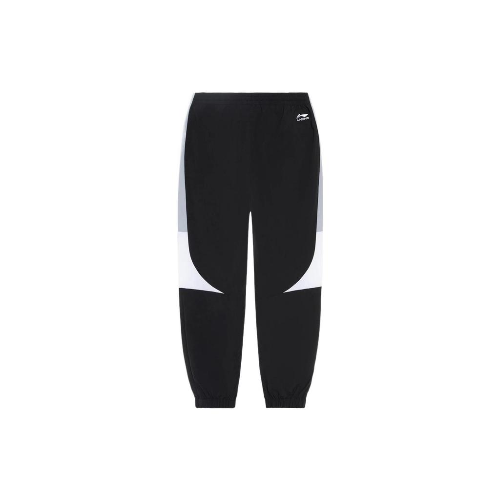 Li Ning Спортивная модная коллекция Брюки спортивные Мужские Черные AYKS309-1