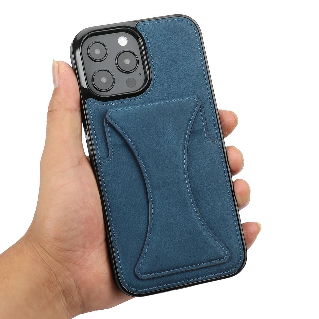 Роскошный кожаный чехол-подставка для iPhone 13 Pro Max 12 Mini Back Flip 11 XR XS Max X 7 8 Plus Card Cover Magnetic