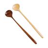 Длинная деревянная ложка для размешивания Корейская ложка для размешивания соуса Кухонная утварь для размешивания и приготовления пищи Удлиненная ложка для приготовления пищи