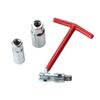 3 In 1 Car Motorcycle Repairing Tool Kit Spark Plug Removal Tool Socket Wrench 16mm (5/8") & 21mm (13/16") T-handle Wrench