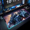 Коврик для мыши Obelisk RGB Игровой коврик для мыши Большой светодиодный коврик Настольный коврик для ПК Светящийся коврик для мыши Большие коврики для клавиатуры Настольный ковер с