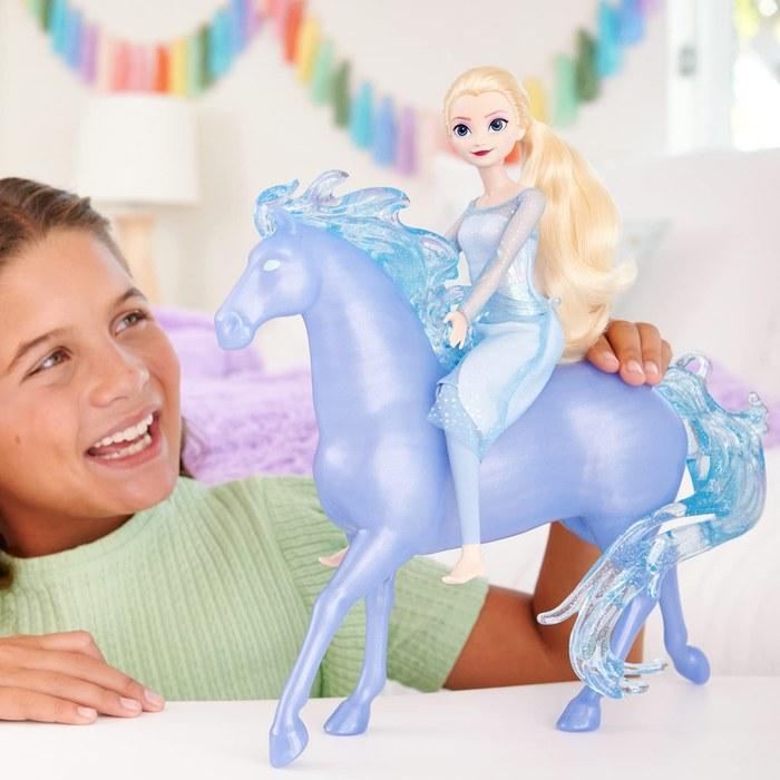 Mattel Disney Холодное Сердце Эльза/Нокк [Кукла с Транспортным Средством]HLW58 [Эльза и Нокк] 43,18 x 8,89 x 32,46 см