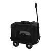 Dog Carrier with 4 Wheels Portable Rolling Cat Carrier Small Pet Stroller with Telescope Handle for Traveling Camping