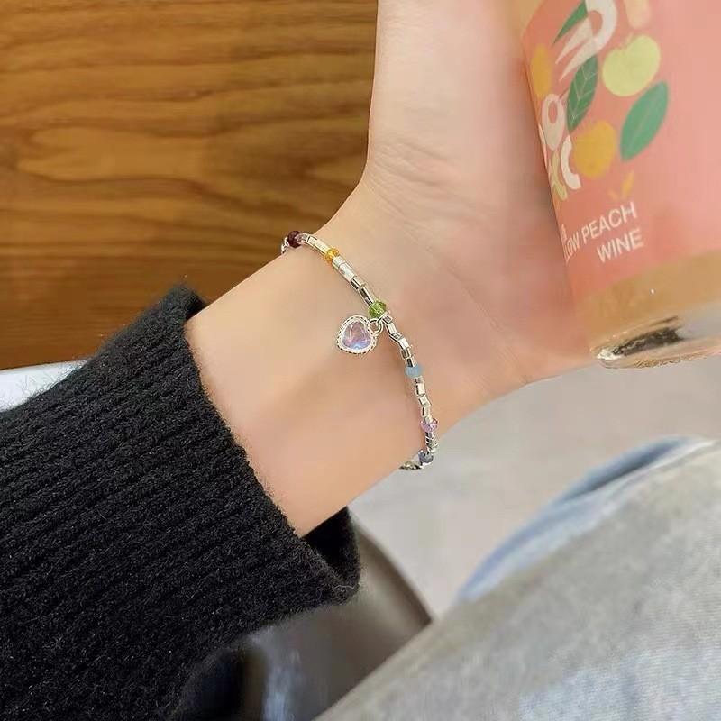 Heartshaped Couple Trendy Bracelets For Women Highend Design Summer