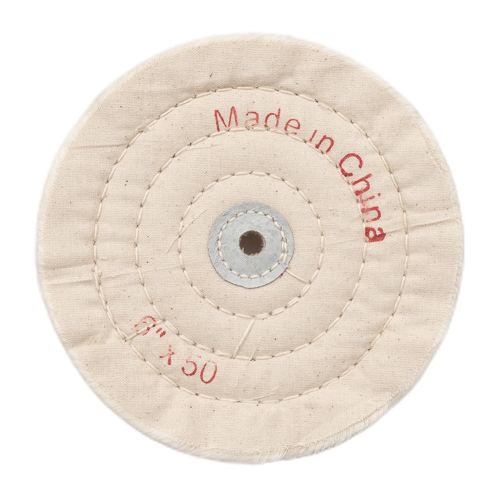 1pc Polishing Wheel 150mm 200mm Polishing Cloth Wheel 50 Layers For Angle Grinder Desktop Grinders Power Tool Accessories