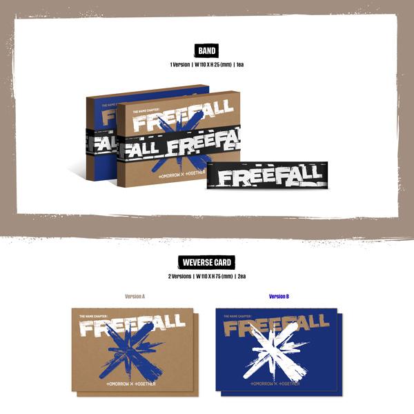 ЗАВТРА X ВМЕСТЕ (TXT) - ГЛАВА НАЗВАНИЯ: СВОБОДНОЕ ПАДЕНИЕ(Альбомы Weverse вер.) [Случайная версия]