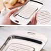 Lemon Zester Kitchen Stainless Steel Garlic Grater Ginger Press Crusher Spice