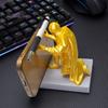 Декоративный держатель для фигурки рыцаря, 3D-печатный держатель для ручек, Коленопреклоненная подставка, Изысканная скульптурная статуэтка, Креативный настольный органайзер для дома, офиса, кабинета