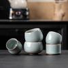 Ice Flower Ru Kiln Master Cup Ceramic Kung Fu Tea Set Personal Special Teacup Tea Cup Single High-end Building Cup